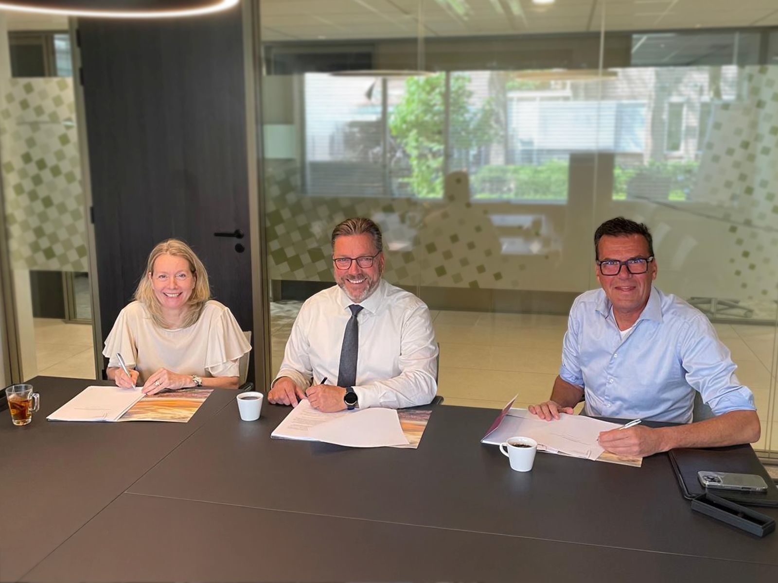 ondertekening anterieure overeenkomst Pius X-locatie