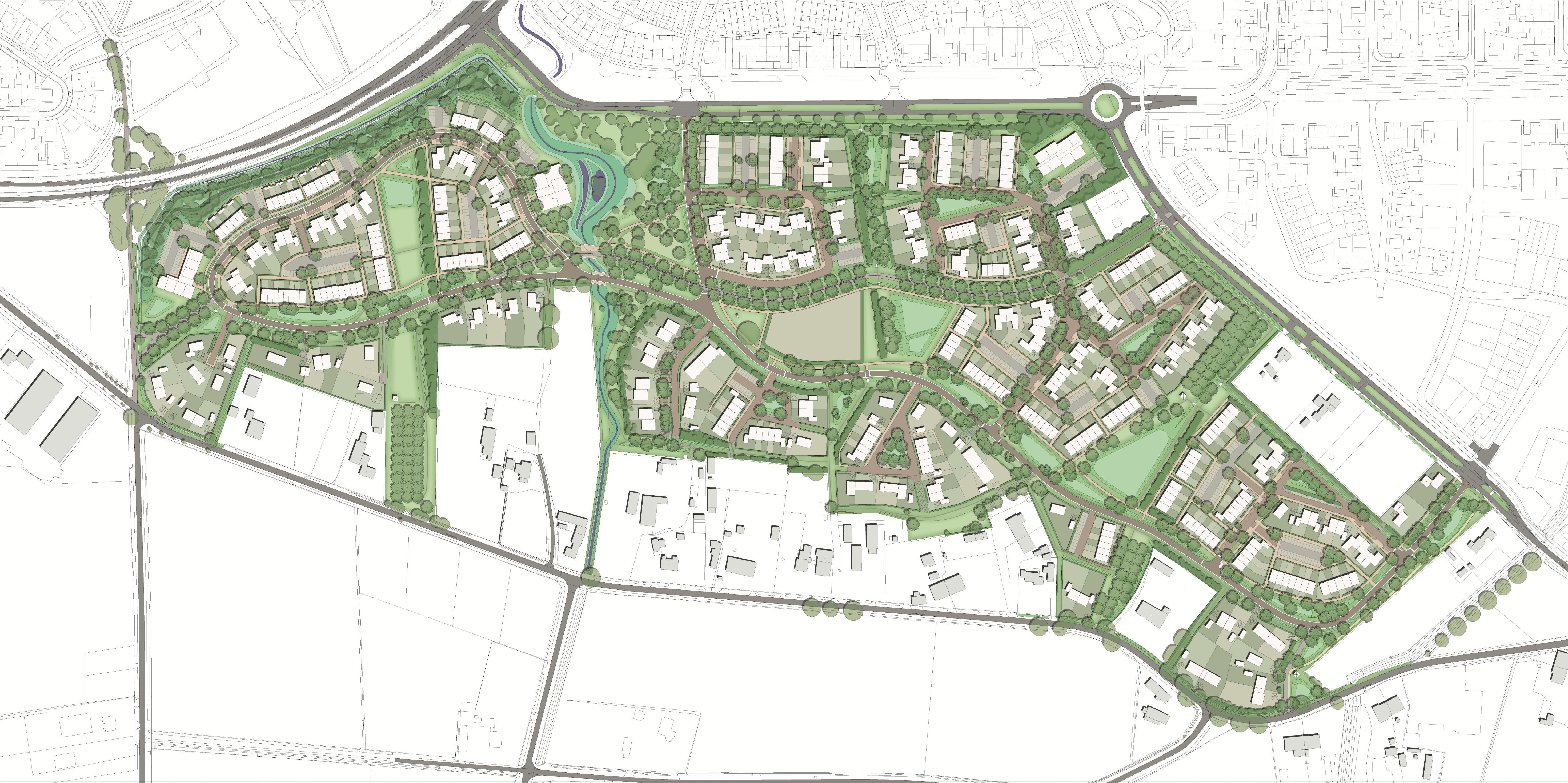 stedenbouwkundig ontwerp Eikenheuvel